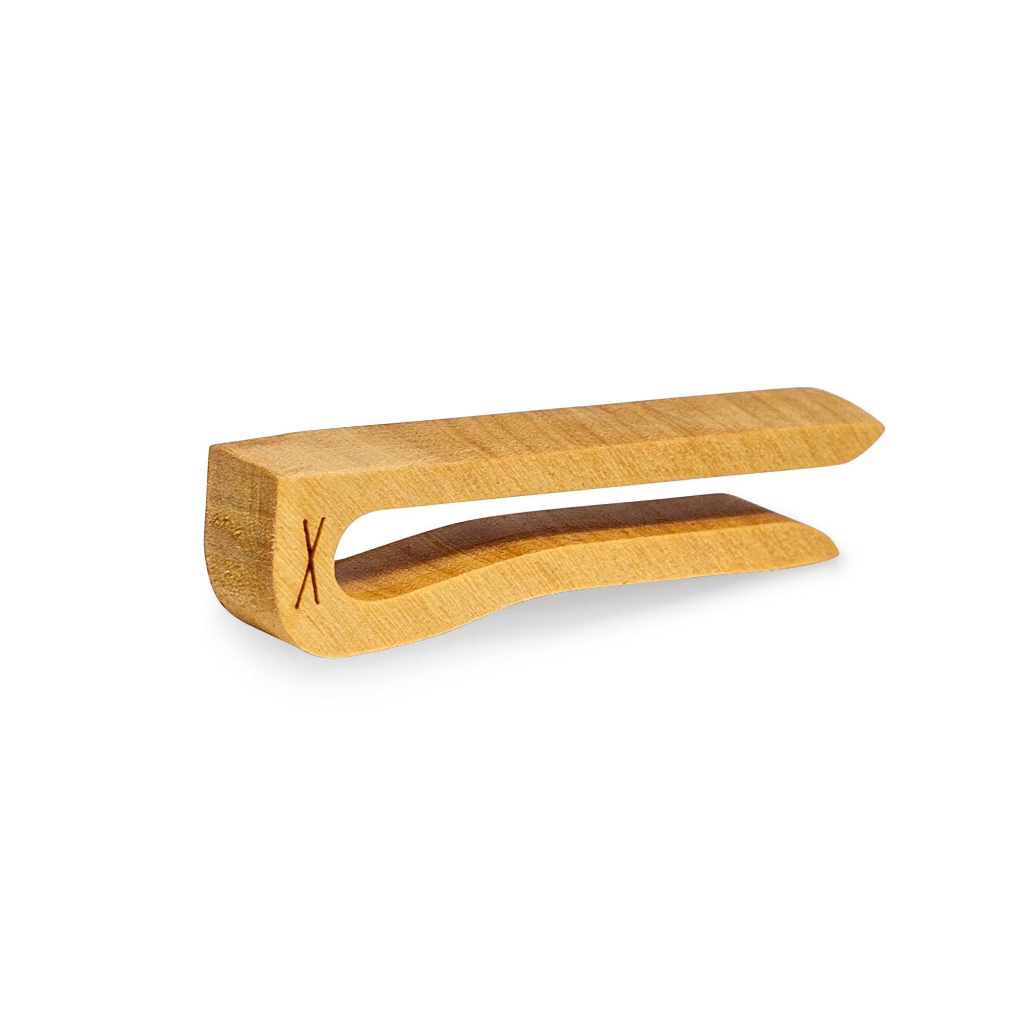 Pince-cravate en bois Le Tropézien - Accessoire en bois Oncle Pape