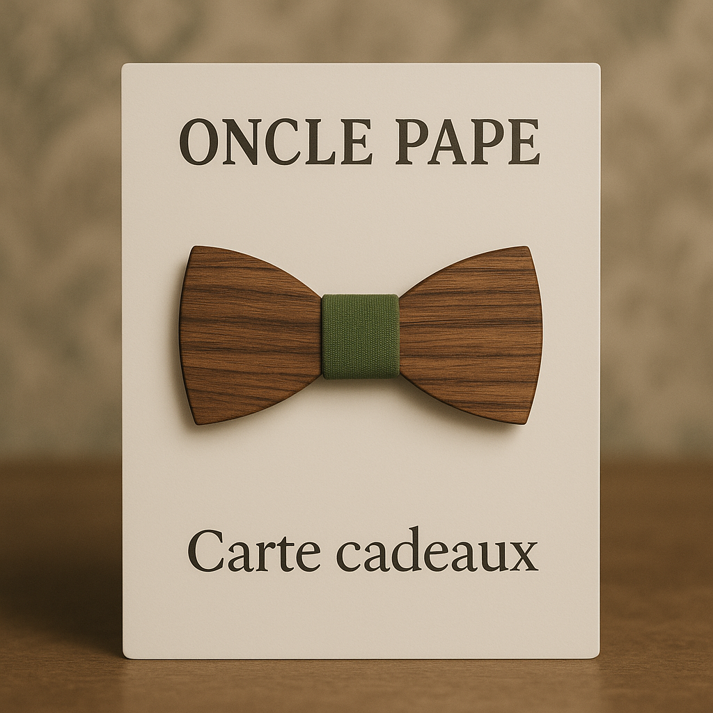 Carte Cadeau Oncle Pape