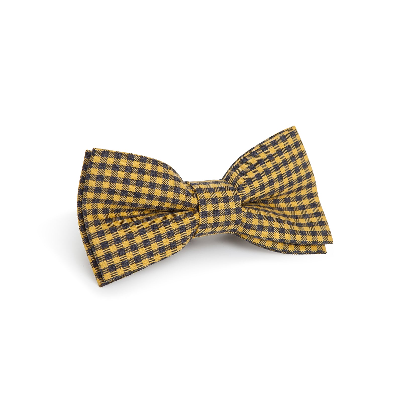 Noeud papillon Jaune et Noir Oncle Pape
