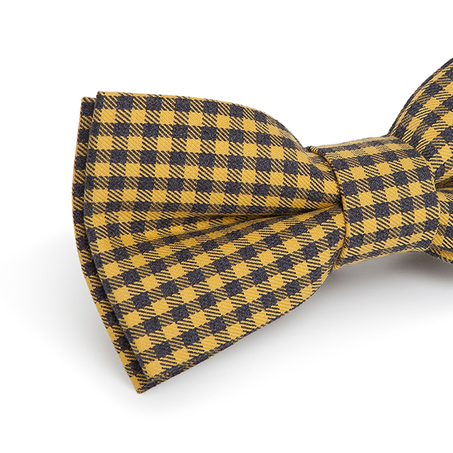 Noeud papillon Jaune et Noir Oncle Pape 2