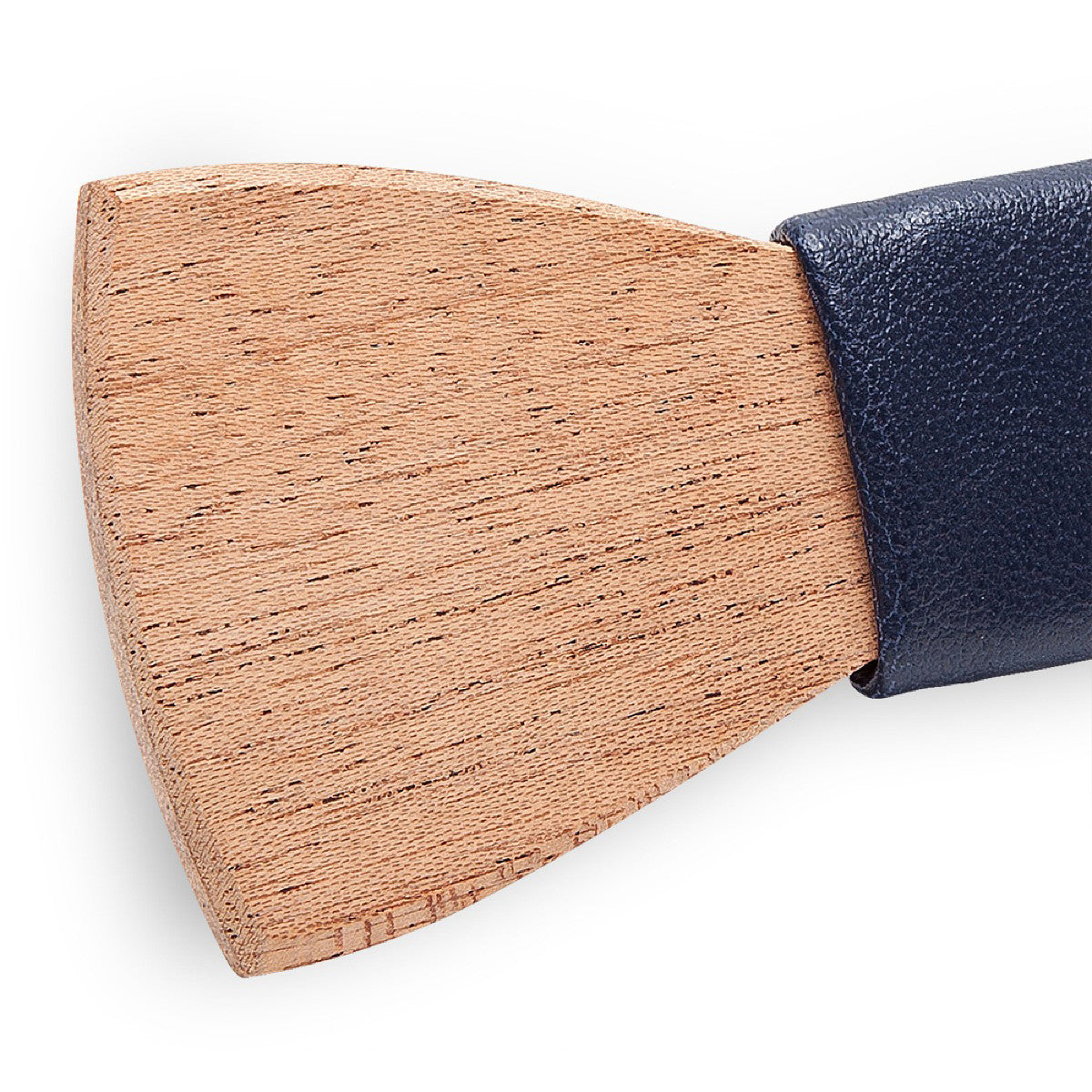 Noeud Papillon en Cuir Marine - Oncle Pape 3